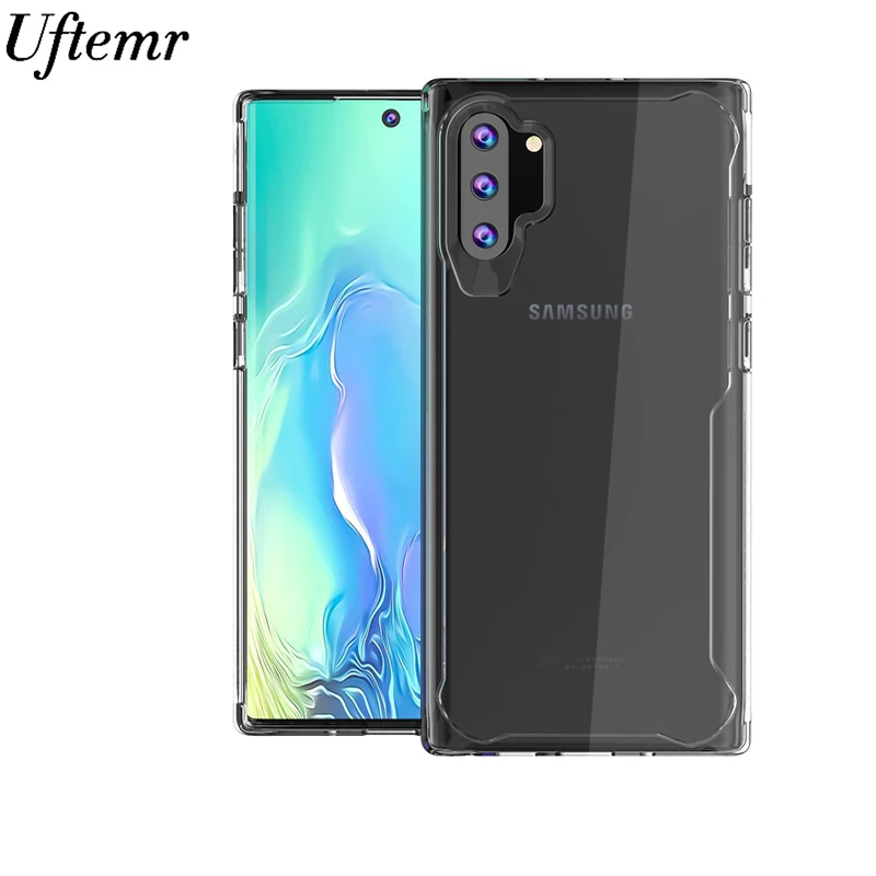 

Phone Case for Samsung Galaxy Note 10 Plus Pro 5G Cover Original Luxury Clear Silicone TPU Transparent Case for Samsung Note 10