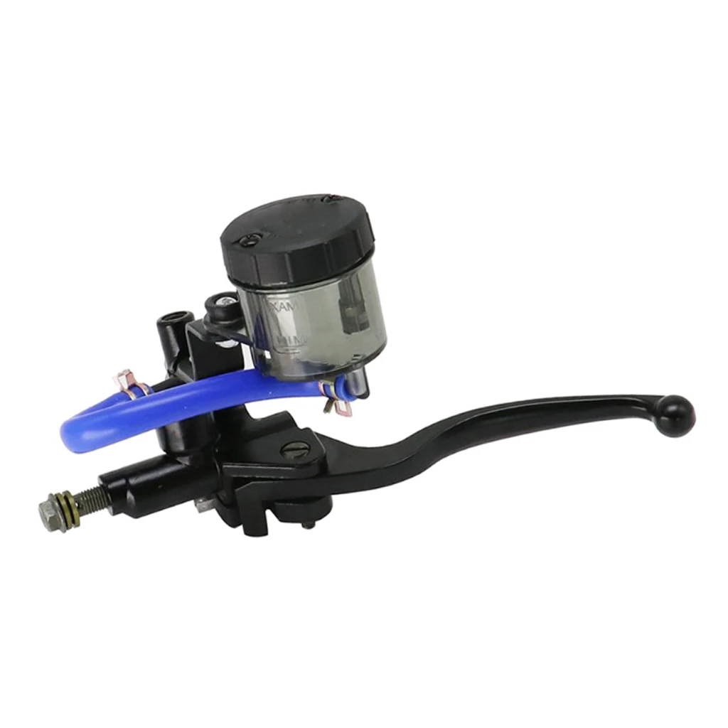 Motorcycle Hydraulic Disc Brake Clutch Hand Lever Pump Kit Set Round Oil Cup
