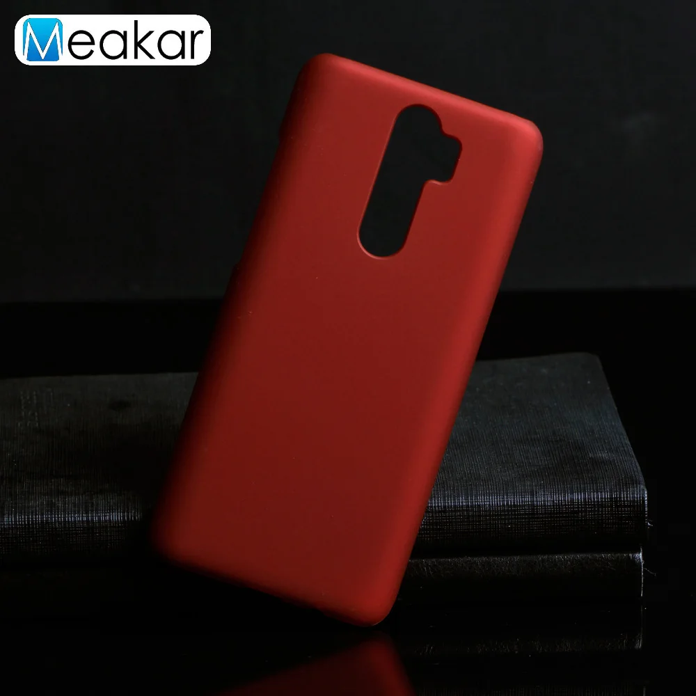 Матовый пластиковый чехол 6,53 для Xiaomi Redmi Note 8 Pro, чехол для Xiaomi Redmi Note 8 Note8 Pro, задняя крышка для телефона, чехол - Цвет: Red
