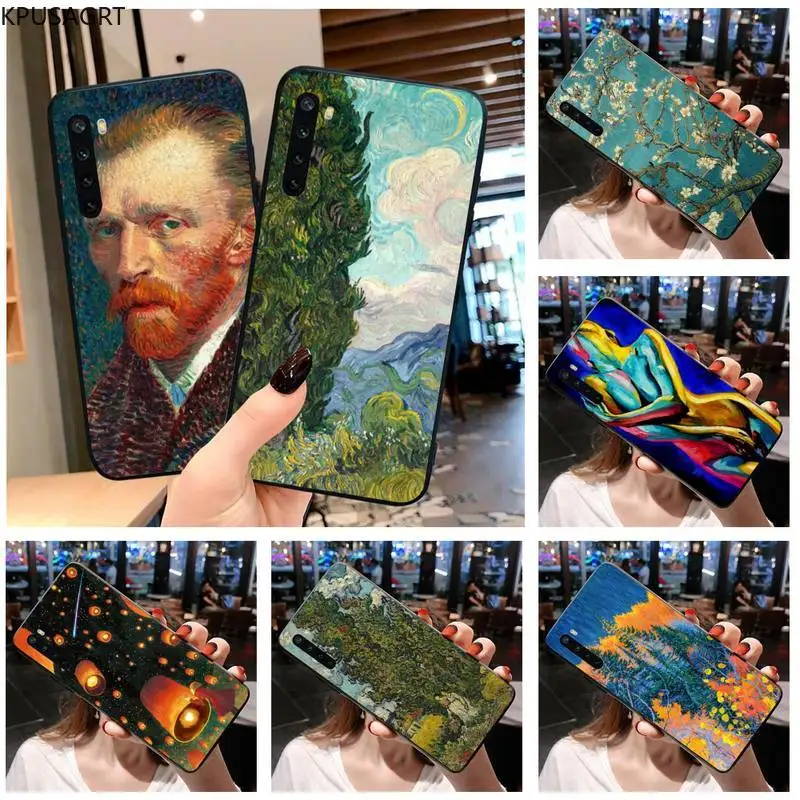Чехол для телефона Ван Гога Xiaomi Mi Note 10 Lite 9T Pro xiaomi CC9 | Мобильные телефоны и