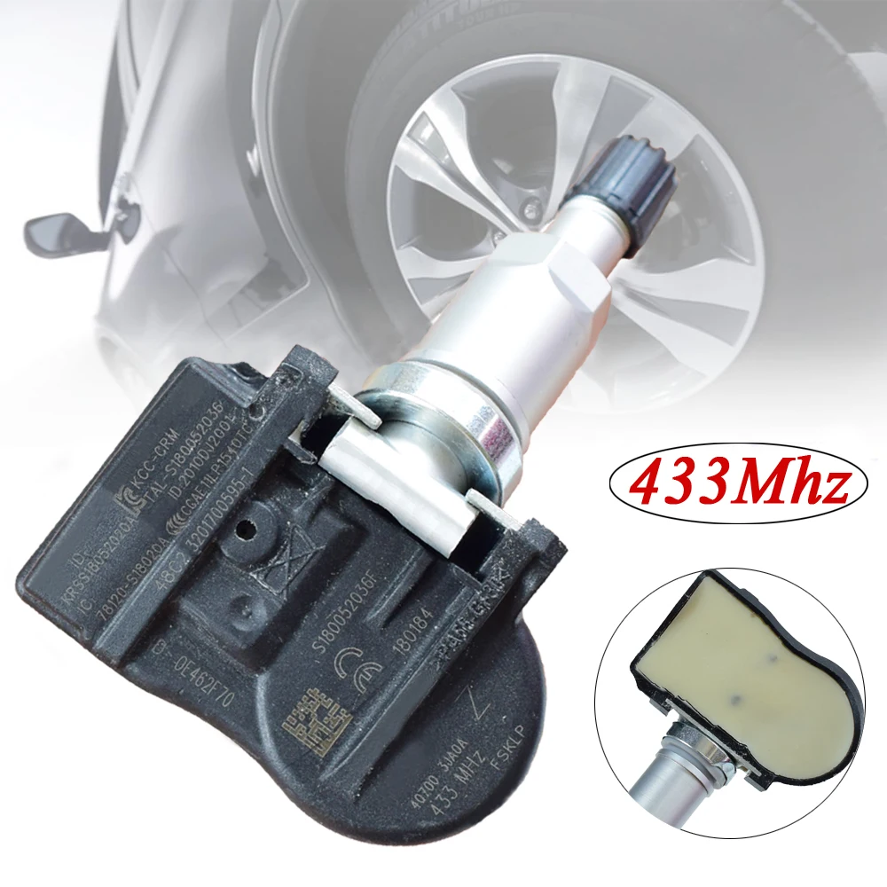 1 шт. 433 МГц датчик давления в автомобильных шинах TPMS датчик для Infiniti JX35 Q50 Q60 QX60 Nissan 40700-3JA0A 40700-3JA0B автомобильные аксессуары