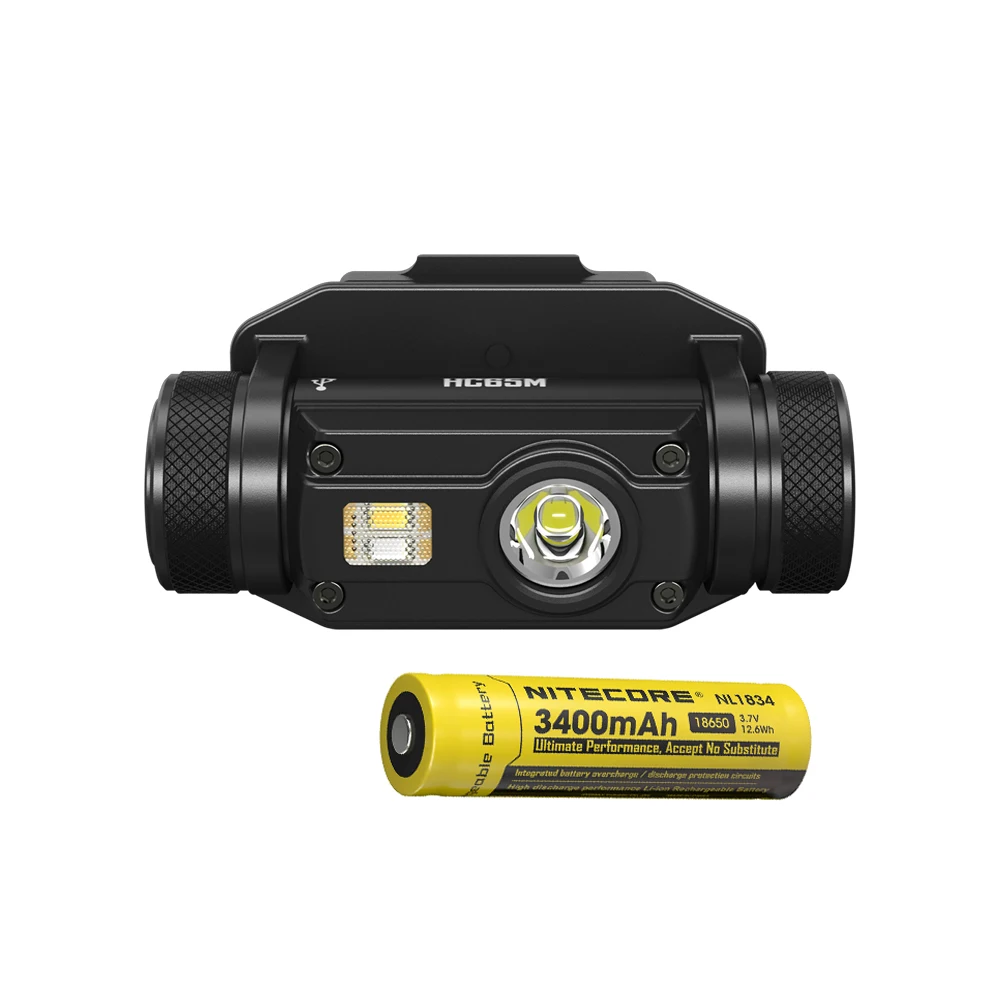 NITECORE HC65M тройной шлем светильник белый красный Макс 1000 люмен луч расстоянии 110
