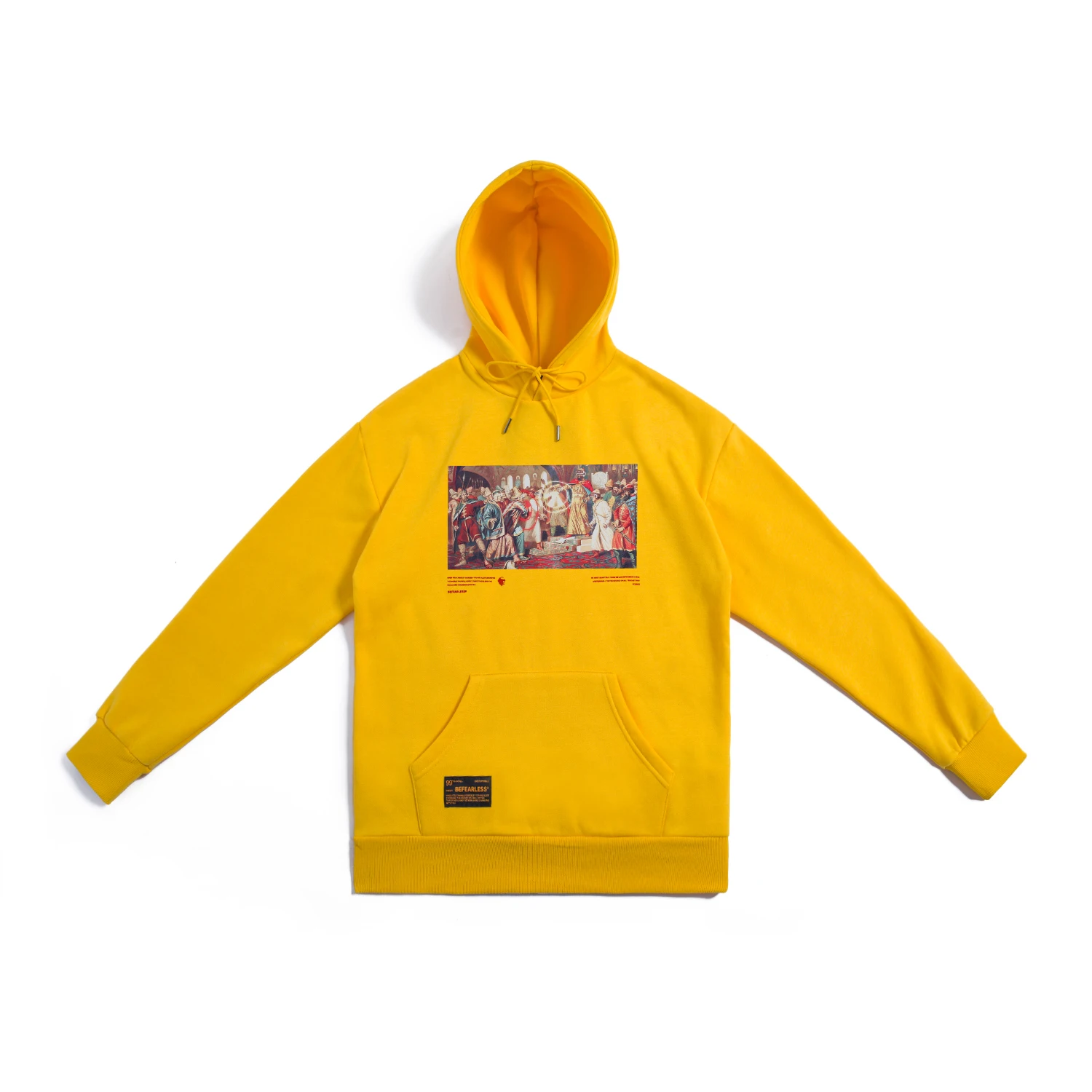OSCN7 High Street печати флисовая толстовка женщина осень уличная плюс бархатные толстовки оверсайз женщины 8051A