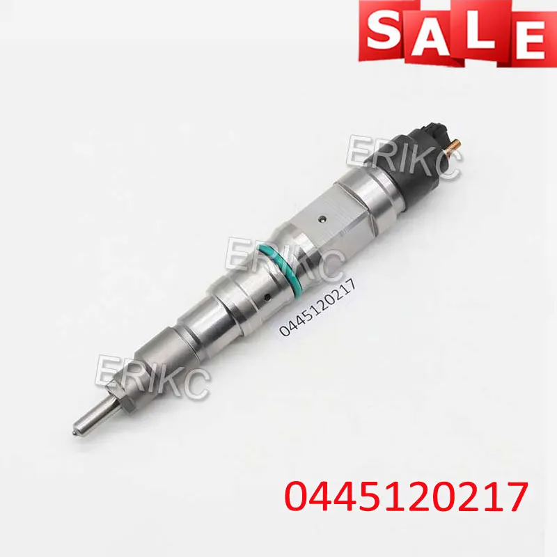 ERIKC 0445120217 GENUINE AND BRAND NEW COMMON RAIL FUEL INJECTOR 0 445 120 217 Nozzle For Bosch MAN 51101006126 51101006138 | Автомобили и