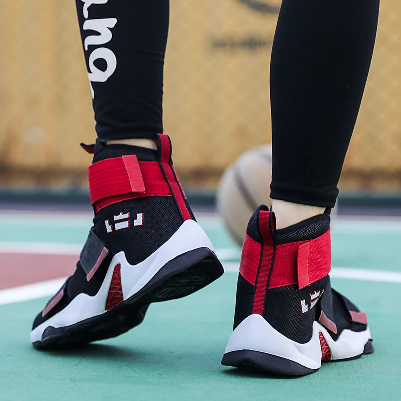 Новая мужская баскетбольная обувь; zapatillas hombre Deportiva Lebron; дышащие мужские Ботильоны; баскетбольные кроссовки; спортивная обувь