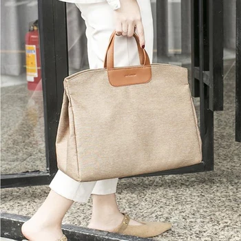 

Fashion 38cm Women Bag Large Tote Shopping Luxury Female Handbag Bolsas Lady Canvas Office Bag Diaper Bags Computer Korean