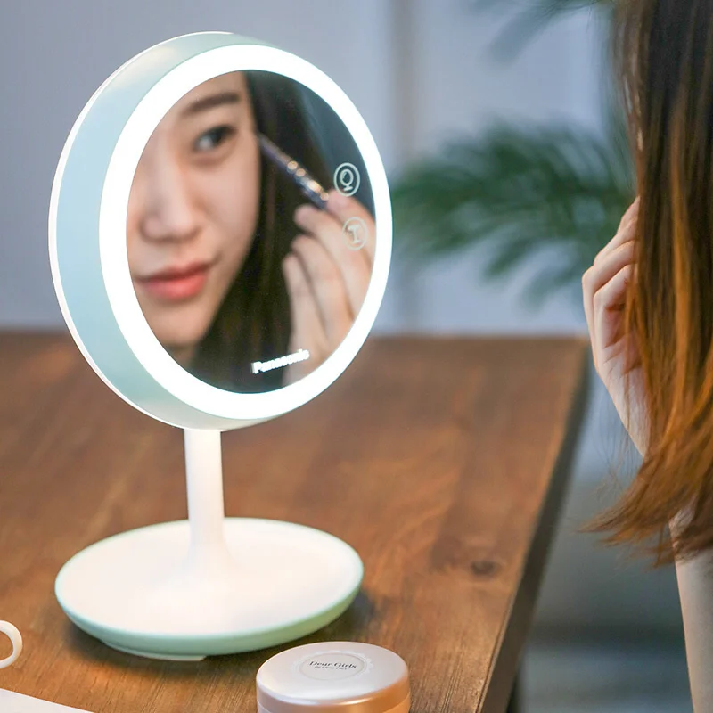  Panasonic LED Makeup Mirror Light LED Natural Light USB Rechargeable Touch Screen Mirrors for Beaut - 4000145956996