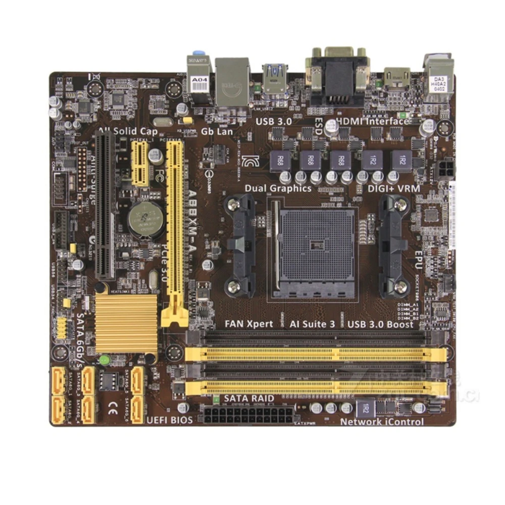 Разъем FM2/FM2 + для Asus A88XM-Брикет A10 DDR3 64 Гб PCI-E 3 0 HDMI-совместим с A8 A6 A4 Desktop A88X