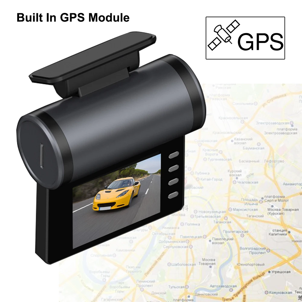 Conkim DVR видеорегистратор G200 + 1080P Full HD Wifi GPS камера Автомобильный Novatek чипы 170