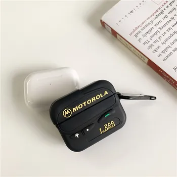 

Retro Classic Mobile Phone Headphone Cases For Apple Airpods Pro 3 Wireless Bluetooth Silicone Earphone Protection Cover