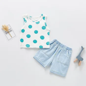 

Baby Sets Sleeveless Vest and Shorts 2020 Summer