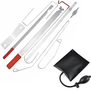 

EIDRAN Universal Car Door Key Lost Lock Out Emergency Open Unlock Tool Kit + Air Pump