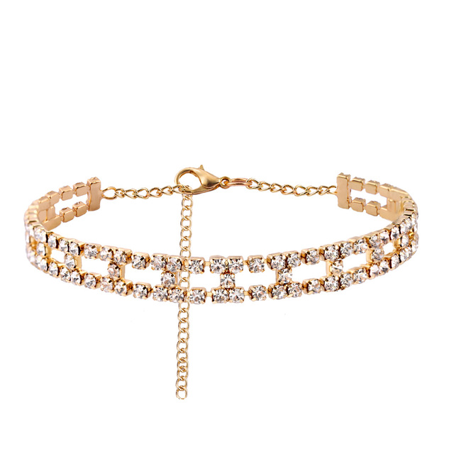 Shining Cute Butterfly Crystal Tennis Anklet for Women Gold Silver Color Boho Sandals Rhinestone Foot Ankle Chain Jewelry