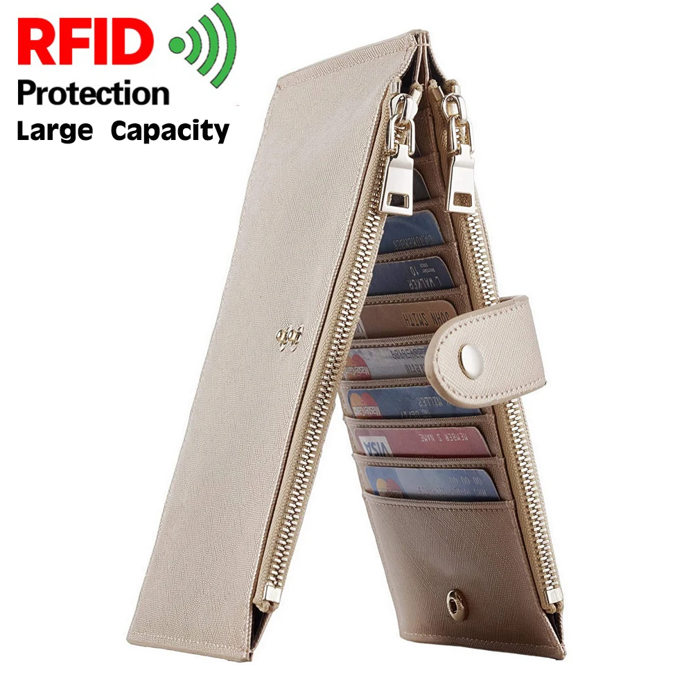 Лучшие женские дизайнерские держатели для Карт Rfid защита Кредитная карта