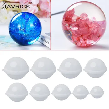 

Stereo Spherical Silicone Mold Jewelry Making DIY Balls Resin Decoration Crafts
