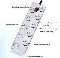 DC48V 9000ml/h 12 Head Humidifier Ultrasonic Mist Maker Fogger For Mushroom Plants Without Power Supply 2