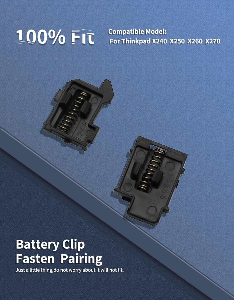 for thinkpad x240 x250 x260 x270 bottom battery clip 4
