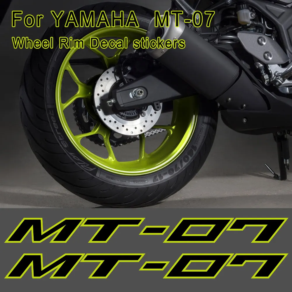 Наклейка на мотоцикл 07 колесо с наклейками обод топлива танковый шлем корпус оболочки для YAMAHA mtmt07 MT 07 Moto стикер пленочный Пастер