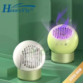 

HoneyFly Star Fan Mosquito Killing Night Light LED USB Negative Ions Producer Color Change Remote Control Multifunctional Lamp
