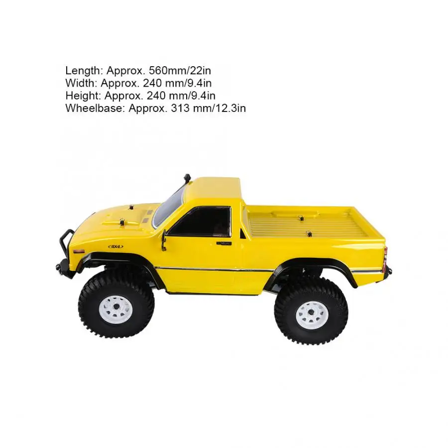 2,4 ГГц 1/10 радиоуправляемая антигравитационная машина с WP-1040 ESC пульт дистанционного управления электрический автомобиль модель Clmbing автомобиль игрушка 110-240 в ЕС зарядное устройство