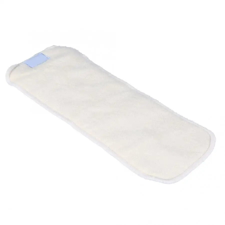 Reusable Adult Incontinence Cloth Cloth Diaper Insert 4 Layer Diaper Insert Washable Layers Bamboo Fiber Elderly Care Products 4
