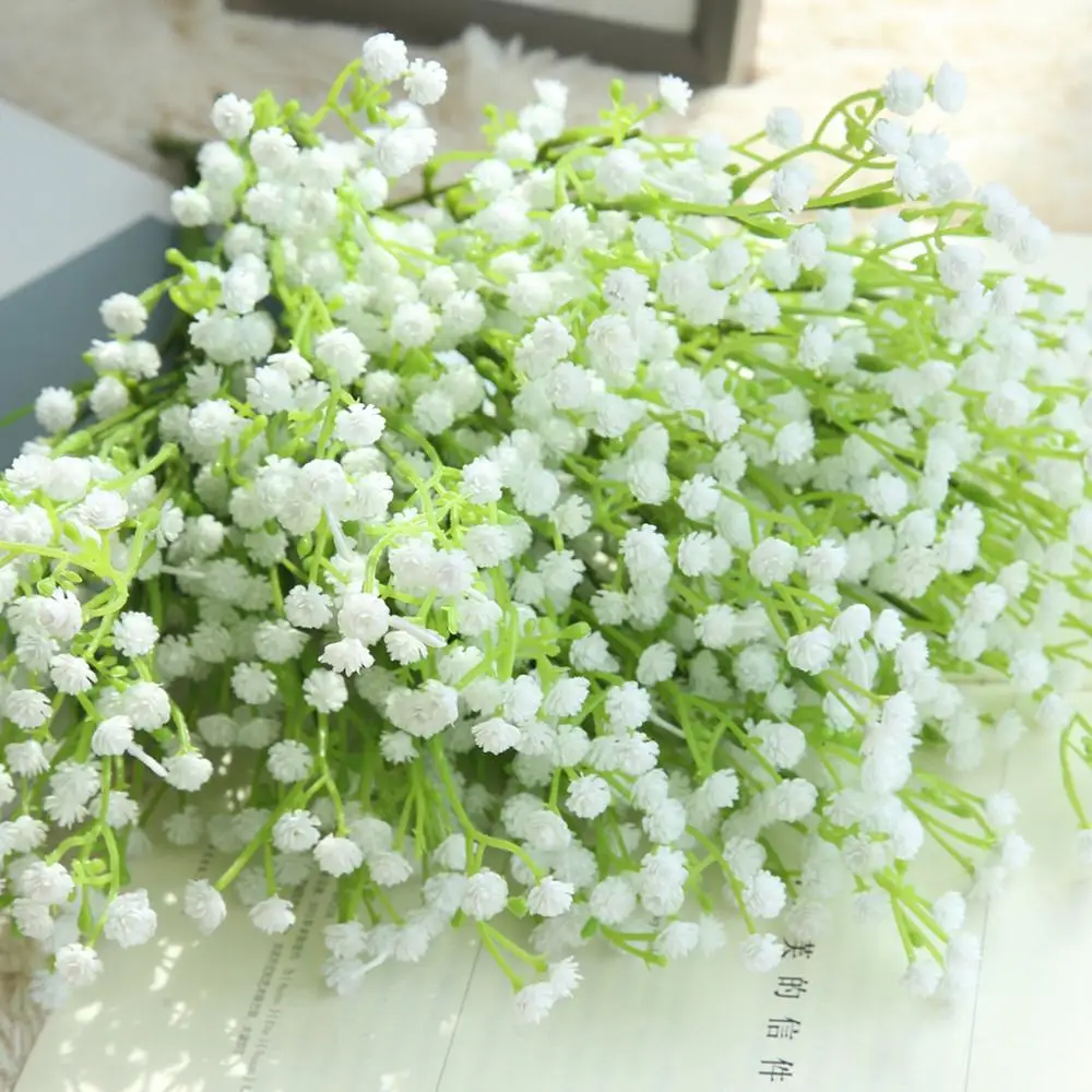 1 шт. белые детские дышащие цветы Искусственные Поддельные Gypsophila DIY Цветочные