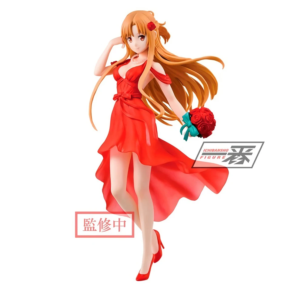 Tronzo BANPRESTO Sword Art Online 10th anniversary Limitted Asuna Alice свадебное платье Ver ПВХ фигурка модель игрушки - Цвет: Asuna Ship Late Dec.
