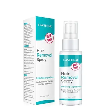 

Painless Hair Removal Spray Hair Inhibitor Spray Beard Armpit Spray Intimate Removal Mild Body Pores Hair Nourish Legs W1M1