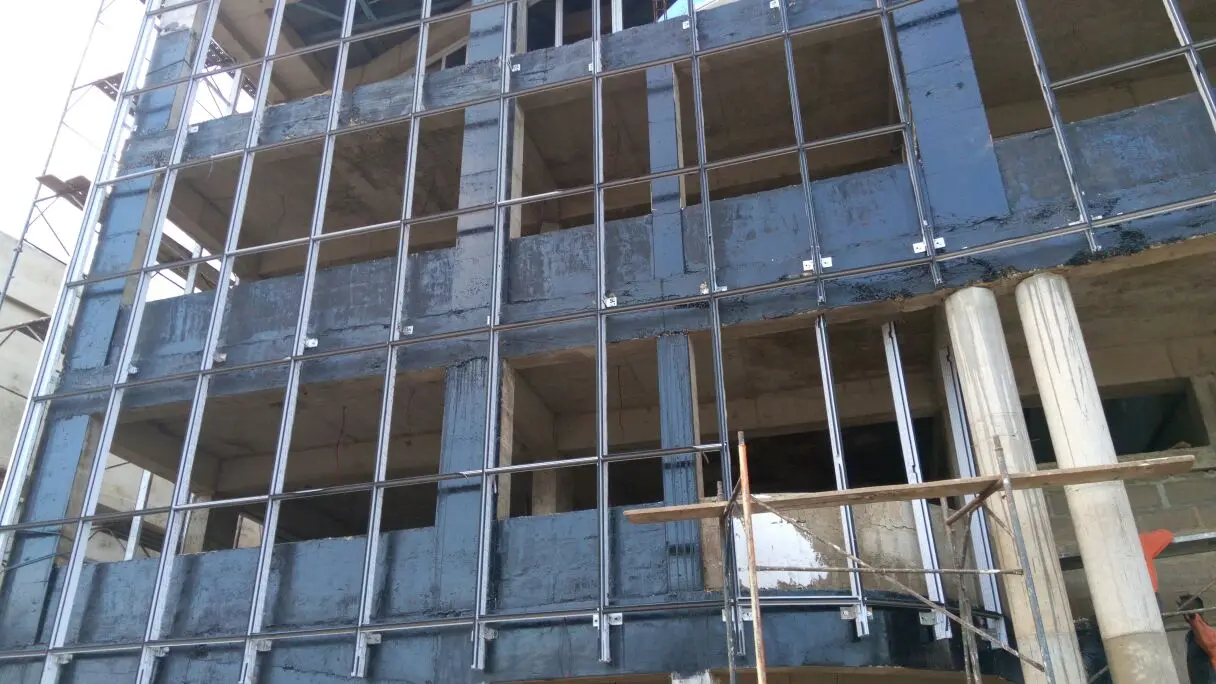Top Quality Exterior Building Materials Facade Aluminium Glass Unitized Curtain Walls