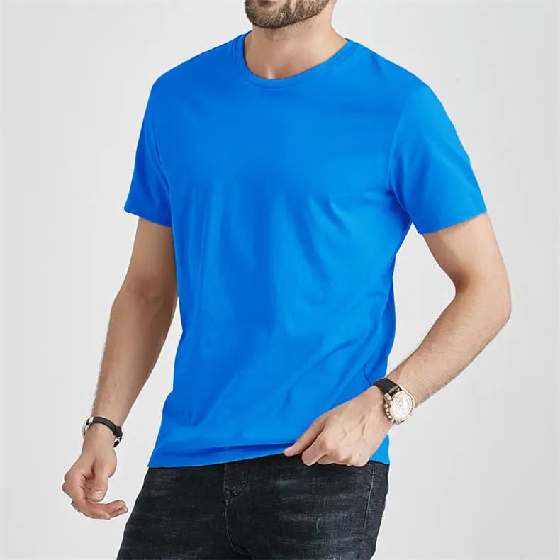 16Colors Free Ship T-Shirts Men Summer Cotton Plain Male Tshirts Black Solid O-Neck Short Tees shirt Soft Women Top Tee Female 02