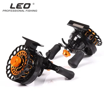 

Aluminum Alloy Fishing Reel Comfortable Lightweight Black 2.8: 1 Gear Ratio