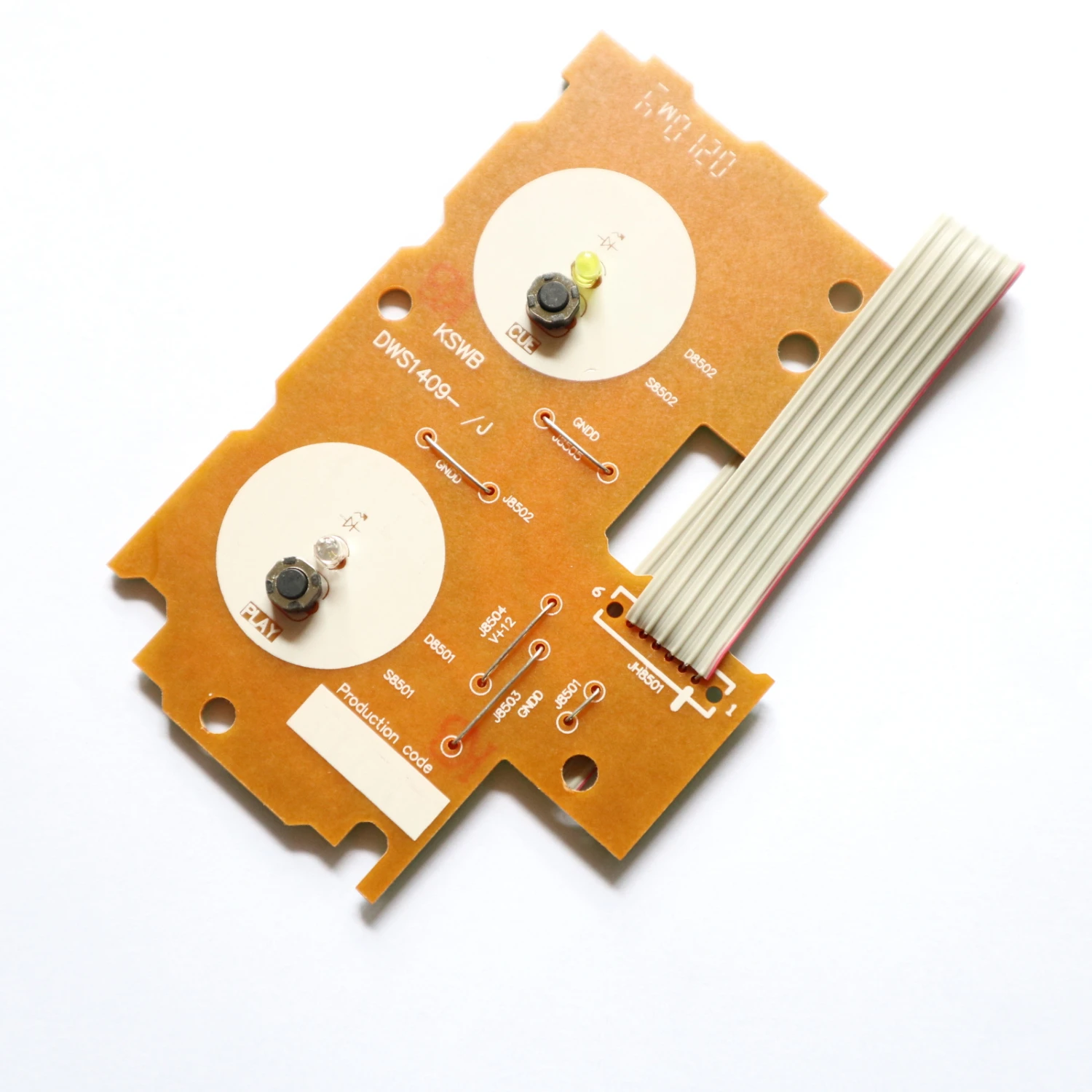 Play/Cue PCB в сборе монтажная плата часть DWS1409 для Pioneer CDJ2000 CDJ-2000yellow Сделано в Японии