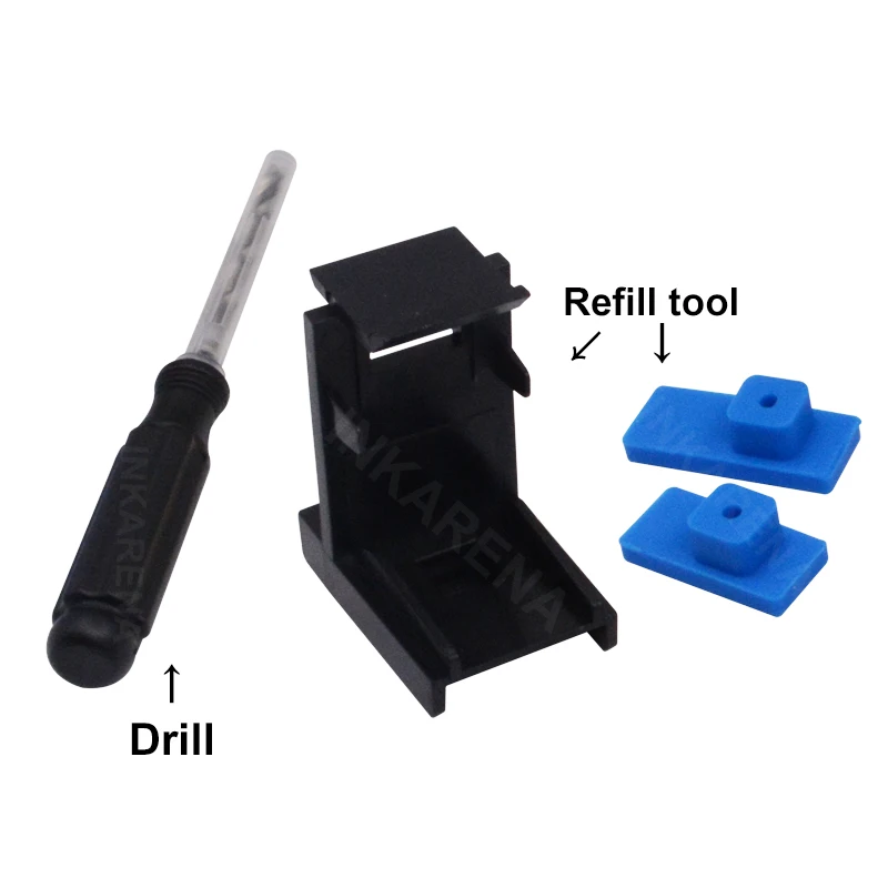INKARENA Continuous Ink Supply System CISS Ink Tank Replacement for HP Printer Cartridge For Canon Kit 4 Color