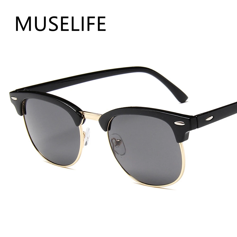 Hot Sunglasses Women Popular Brand Designer Retro Men Summer Style Sun Glasses black sunglasses women