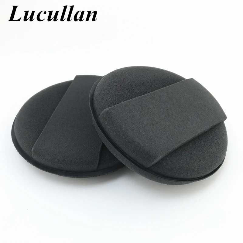 High Density Foam Sponge Auto Detailing Applicator Pad Waxing and Polishing Tools With Band As Pocket Car Cleaning Tool