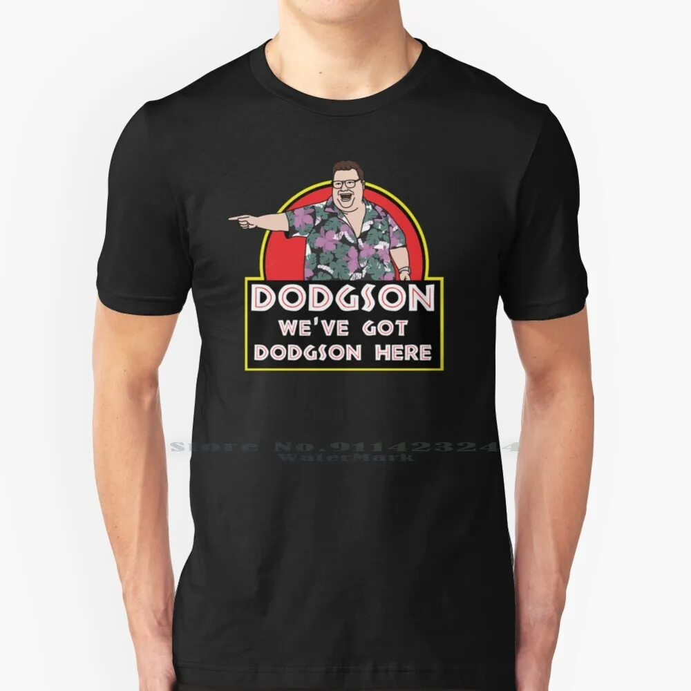 Abbiamo Dodgson Qui T Shirt Cotton 6Xl World Dodgson Dinosaur T Rex Raptor Blue Movie Funny Parody Indominus Rex