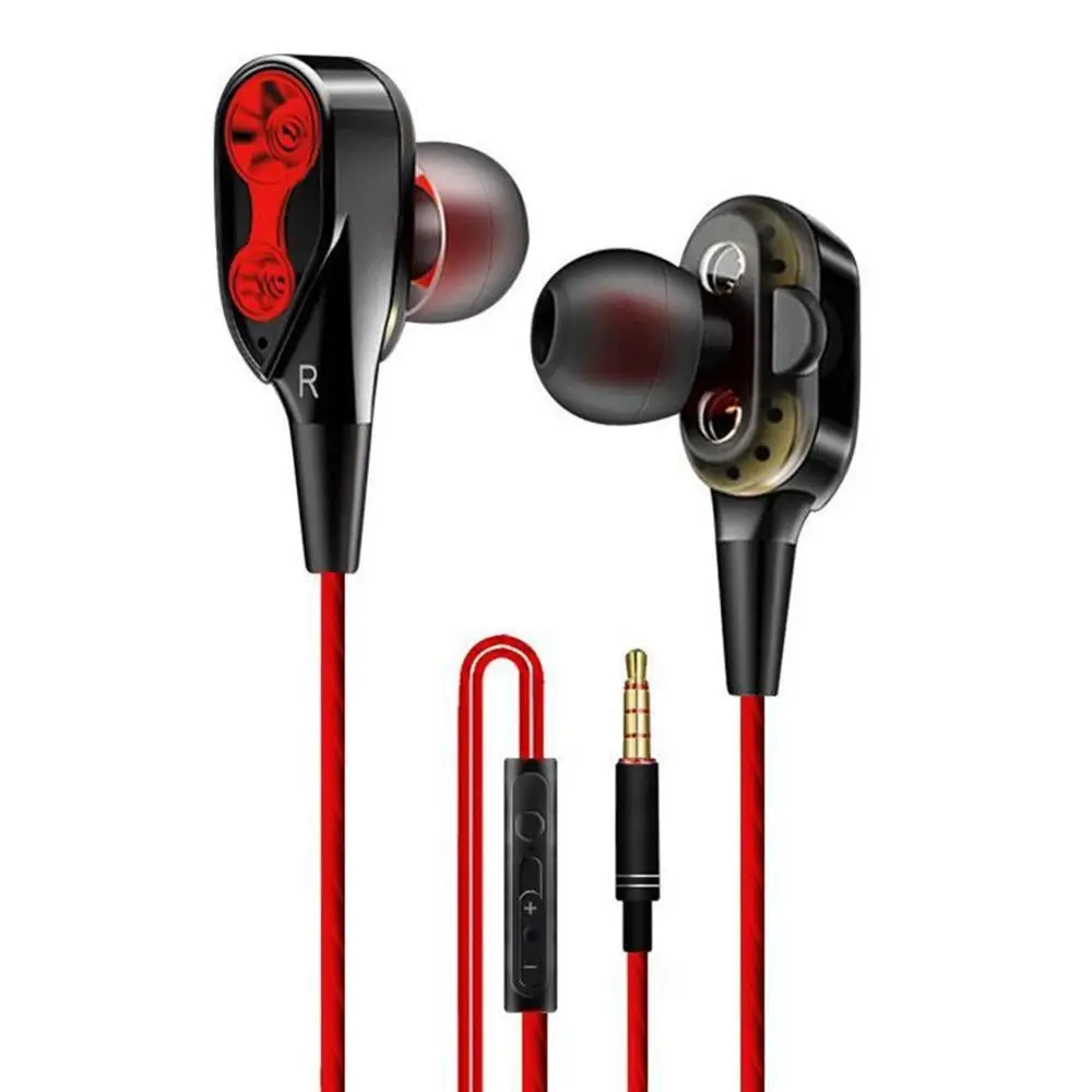 Hi Fi тяжелые басы двойные динамические наушники с драйвером беспроводная Bluetooth