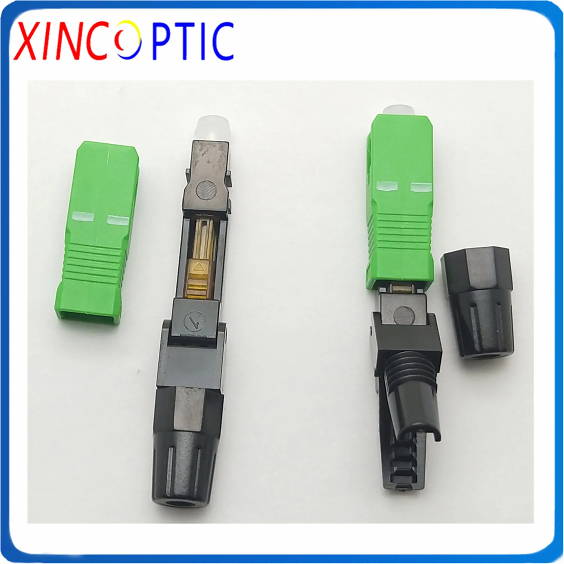 

SCUPC SCAPC Embedded Quick Connector 60mm,SC/UPC/APC Adapter FTTH Cost-Effective Assembly