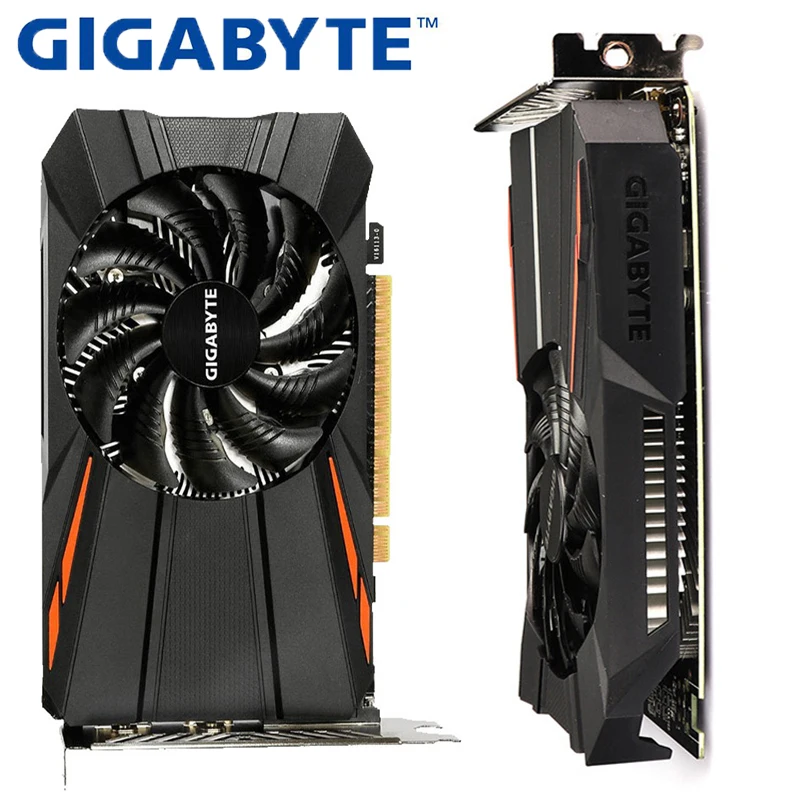 

Gigabyte Graphics Card GTX1050 Ti 4 GB Card with NVIDIA GeForce gtx 1050 Ti GPU 4GB GDDR5 128 Bit for PC Used Cards