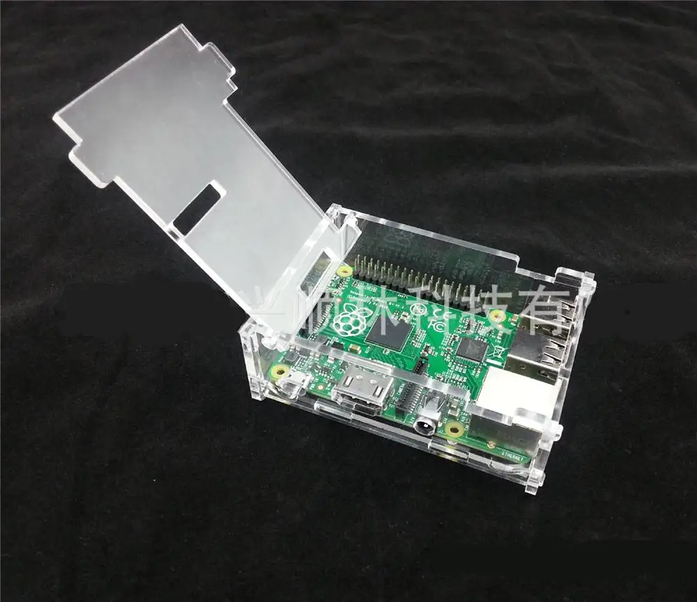 NEW Acrylic Enclosure Case box kits for Raspberry Pi Model B+ Computer