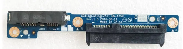 Синий HDD 2ND доска для lenovo Ideapad 310 320 330 510 520 серии P/N 5C50L67280 NS-A759 - Цвет: Синий