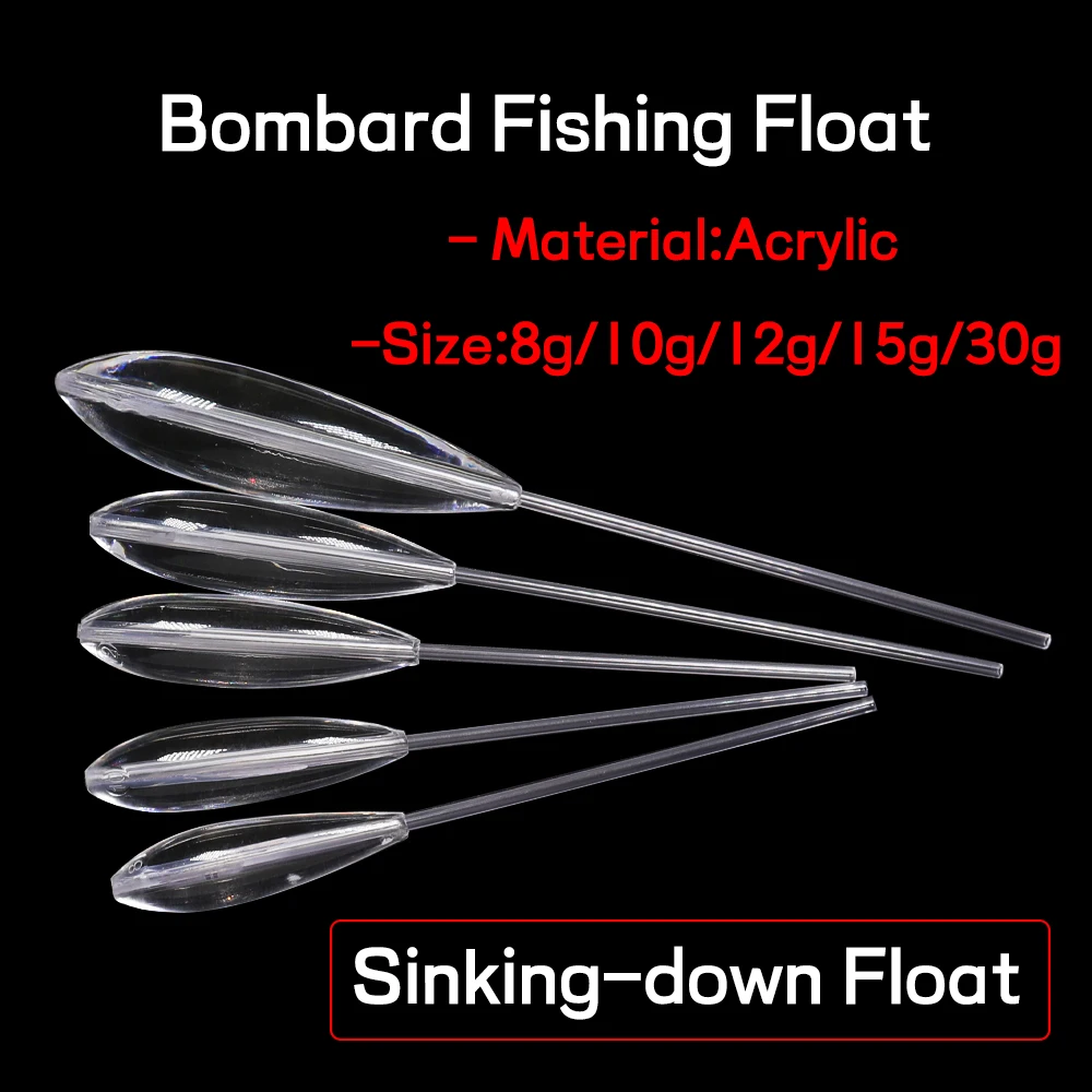 Fishing Float 8g/10g/12g/15g/25g/30g Upward/Sinking-down Bobber Fly Fishing Spinning Lure Pesca Accessories