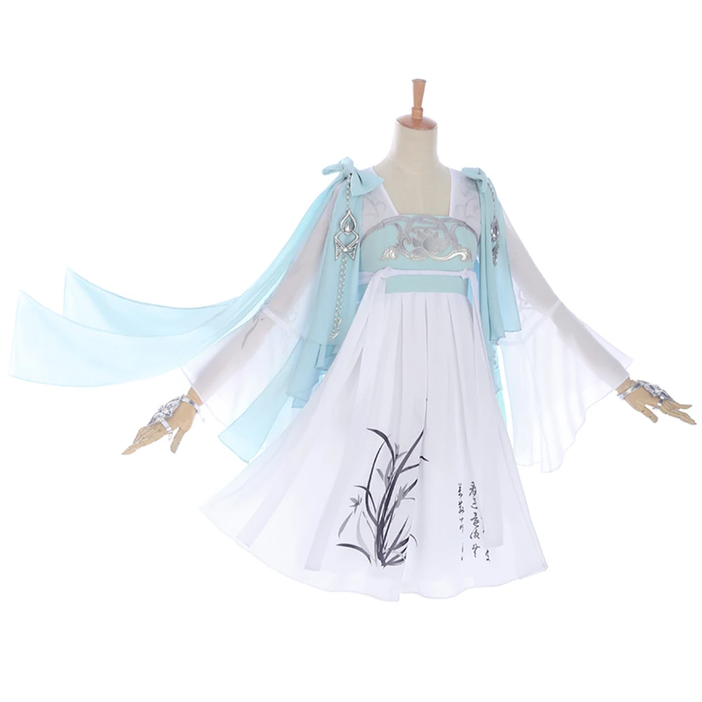 clothes VEVEFHUANG игра Cospaly Костюм Moonlight Blade Girl Magic Blade Yi Huagong косплей костюм на Хэллоуин костюм униформа наряд - Цвет: clothes