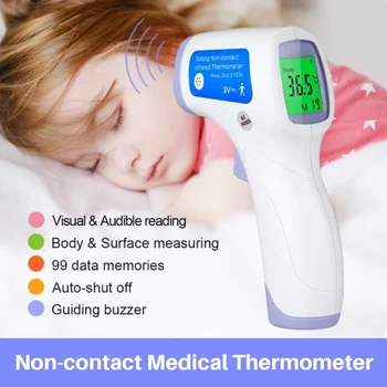 

Hight quality house temperature instruments medical device forehead digital infrared thermometer baby & adult