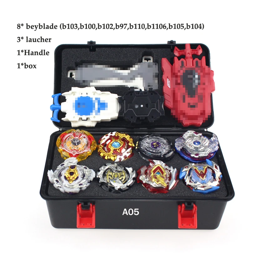 Металлическая коробка для хранения Toupie Beyblades, набор B145, топ Bey blede burst bey 4D с пусковой установкой, Bayblade, игрушки для детей, мальчиков