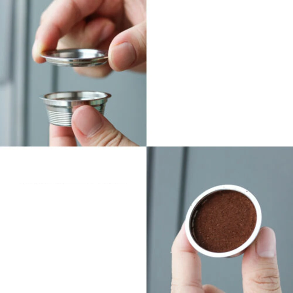 

Filter Capsule Pods Cups Spoon Brush Set For LAVAZZA A MODO MIO Coffee Machine