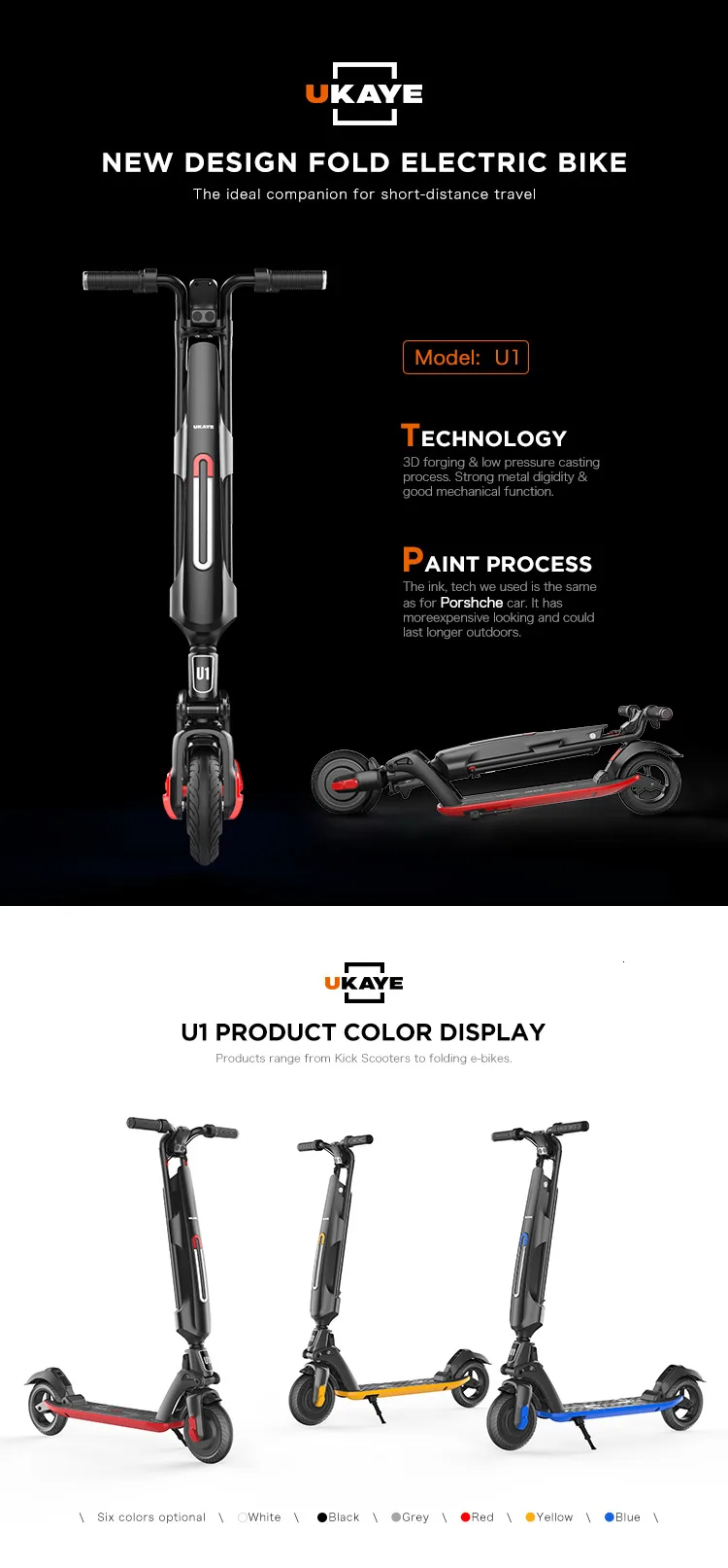 U1(019) U1(019) 25 mph на батарейках eco elektrische электрические скутеры