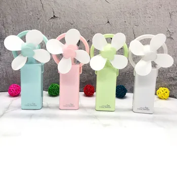 

Two way use Mini Handheld Fan Personal Portable Desk Stroller Table Fan Cooling Electric Fan May 11st