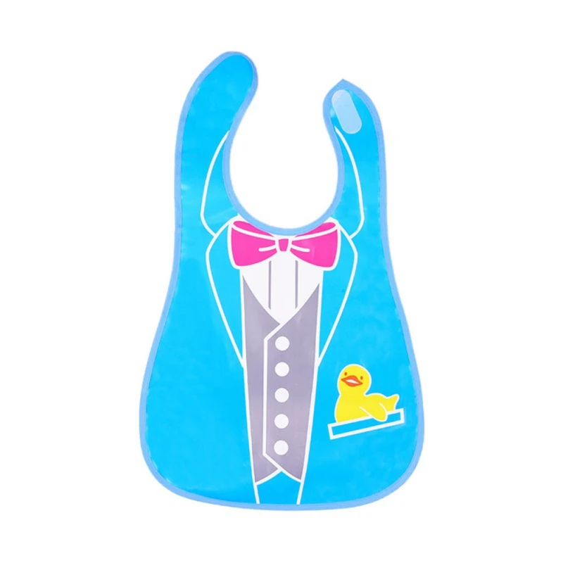 Baby Waterproof Bibs Cotton Feeding Smock Cartoon Cute Pattern Boys Girls Burp Cloths Infant Slobber Saliva Towel 0-3 Years