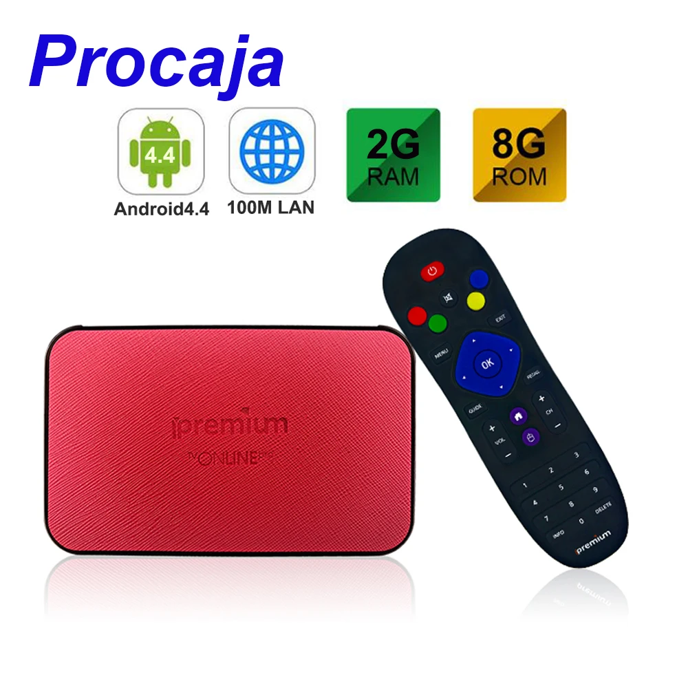 Лучшая ТВ-приставка Procaja онлайн Android-приставка для потоковой передачи 2 ГБ 8 Смарт 1